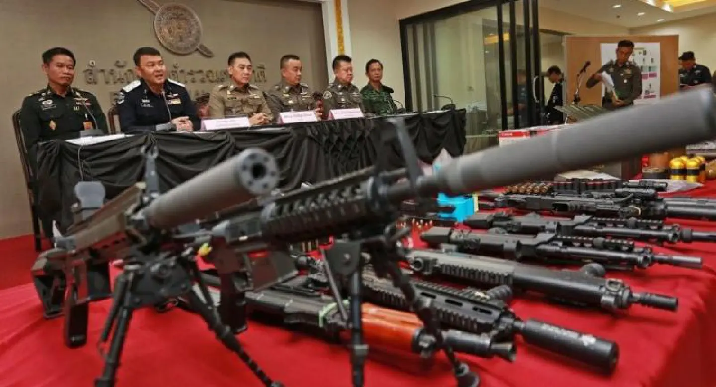 ‘Weapons belonged to Ko Tee’ ‘Weapons belonged to Ko Tee’