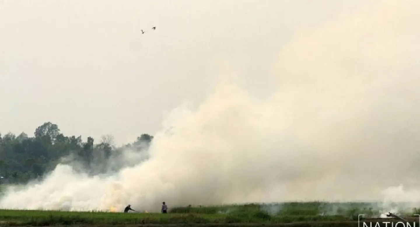 Fires in Myanmar blanket far North in smog Fires in Myanmar blanket far North in smog