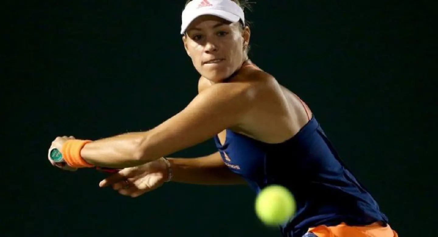 Top seed Kerber advances at Miami Open Top seed Kerber advances at Miami Open