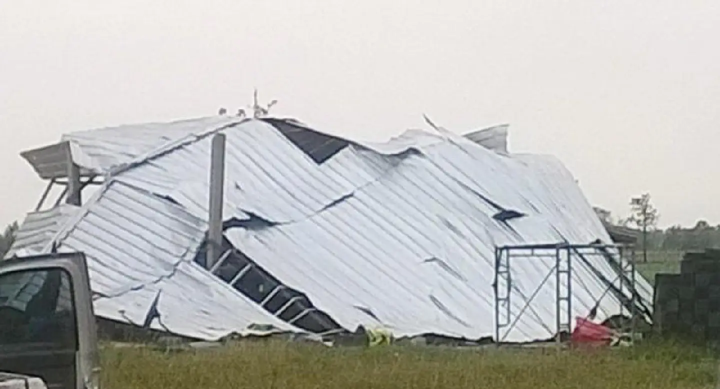 Properties damaged by thunderstorms Properties damaged by thunderstorms