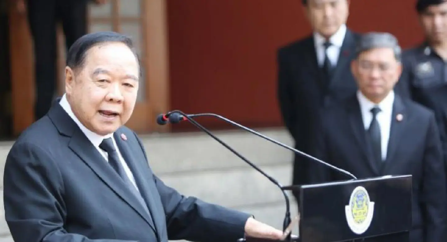 Prawit denies reports on elections and reshuffle Prawit denies reports on elections and reshuffle