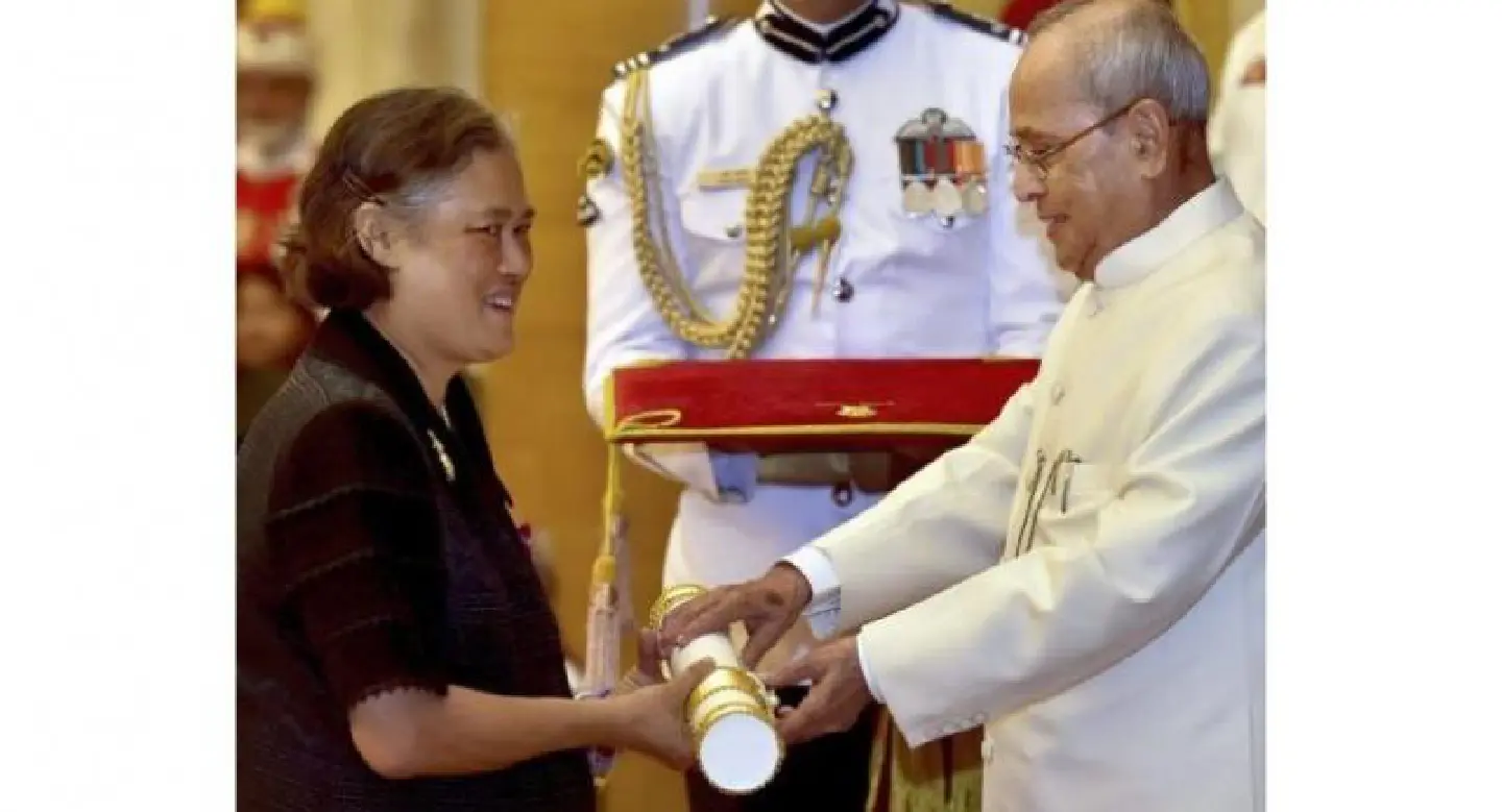 India confers Princess with Padma Bhushan award India confers Princess with Padma Bhushan award