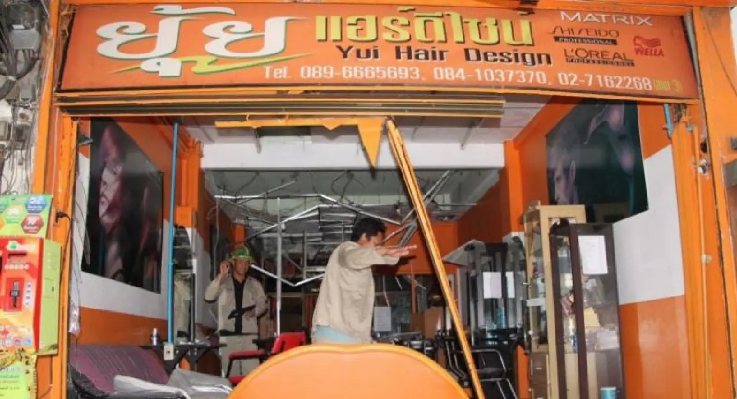 Air conditioner explodes, seriously injuring two mechanics