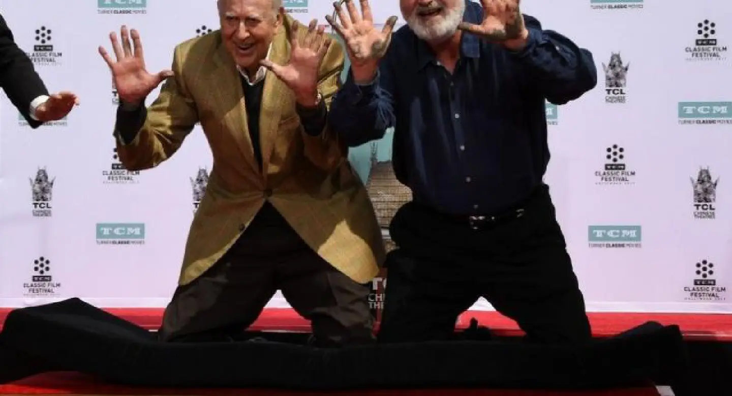 Hollywood honors father-son filmmakers Carl and Rob Reiner Hollywood honors father-son filmmakers Carl and Rob Reiner