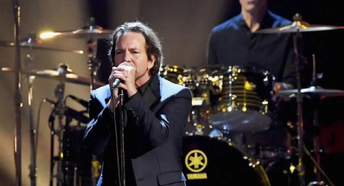 Pearl Jam, Joan Baez press activism at Rock Hall of Fame Pearl Jam, Joan Baez press activism at Rock Hall of Fame