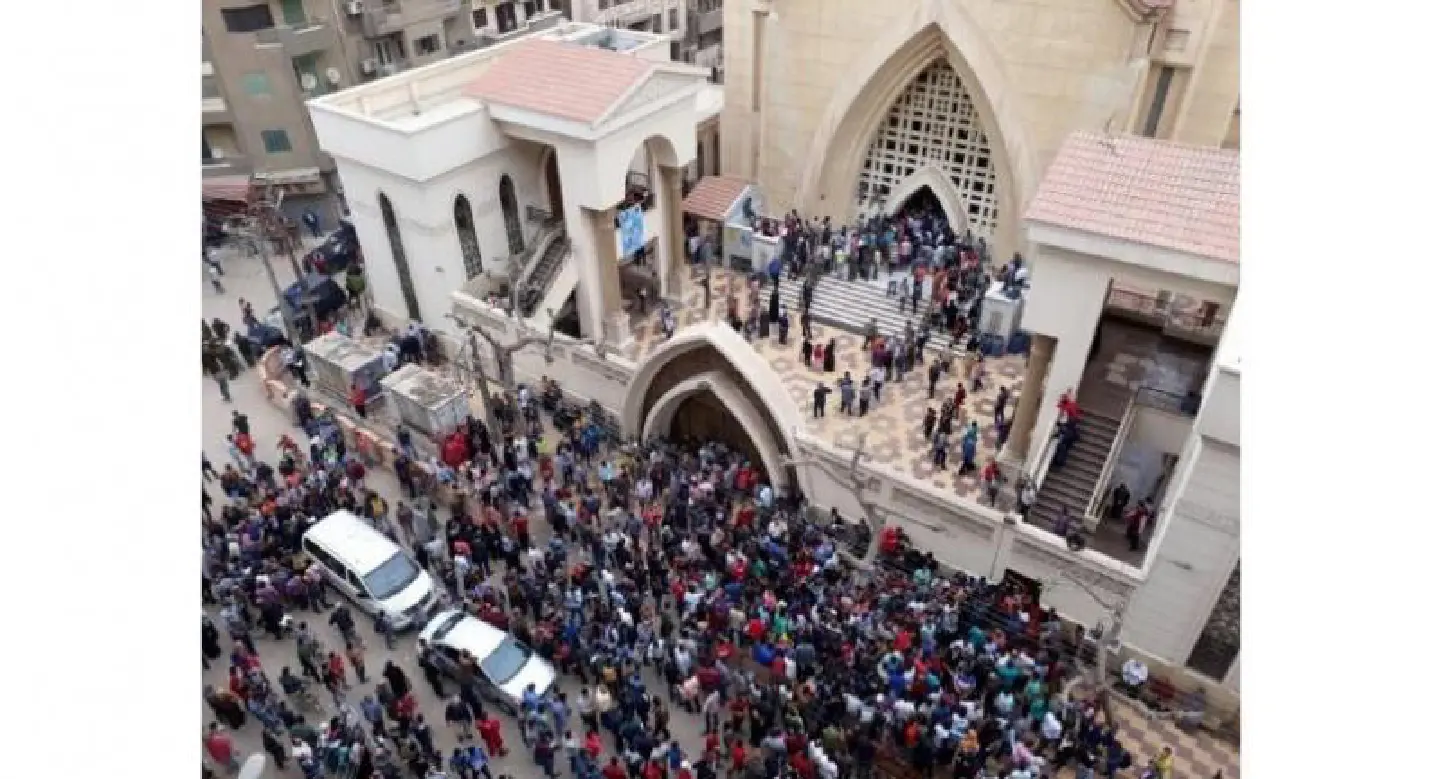 Six dead in bomb blast at church in Egypt's Alexandria Six dead in bomb blast at church in Egypt's Alexandria