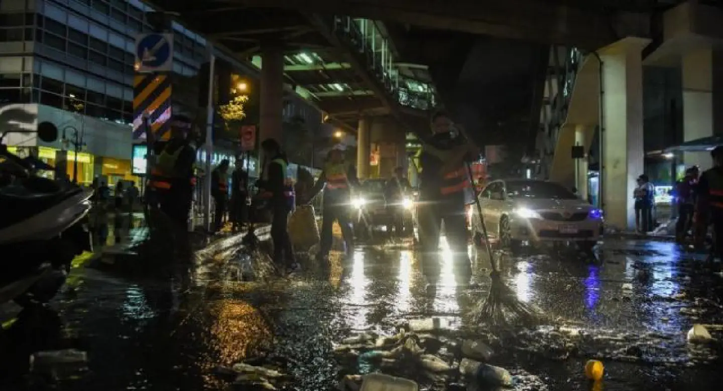 Garbage collections show decrease during Songkran Garbage collections show decrease during Songkran