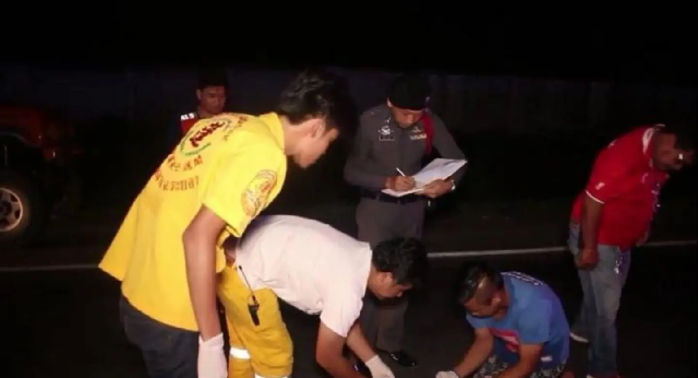 Man dies in Rayong in suspected hit and run Man dies in Rayong in suspected hit and run