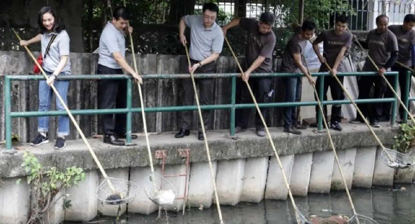 Cleaning up the water Cleaning up the water