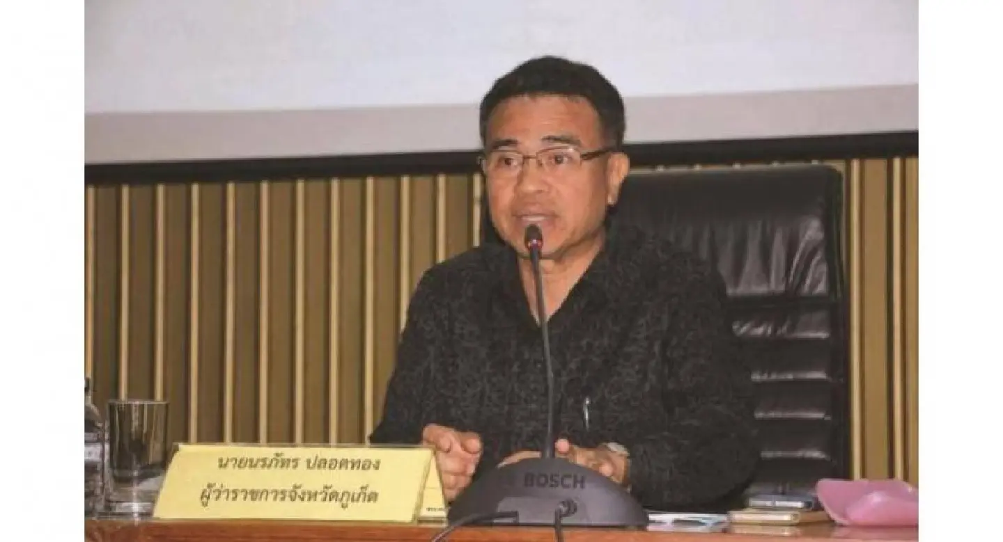 First priority is to beautify Phuket, says Gov Norraphat First priority is to beautify Phuket, says Gov Norraphat