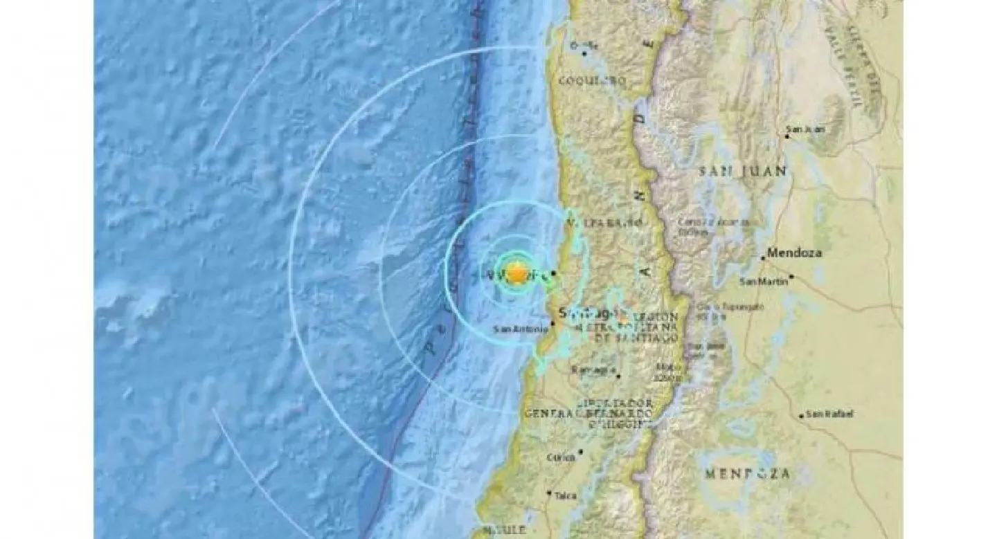 Magnitude 5.9 earthquake hits off Chile coast Magnitude 5.9 earthquake hits off Chile coast
