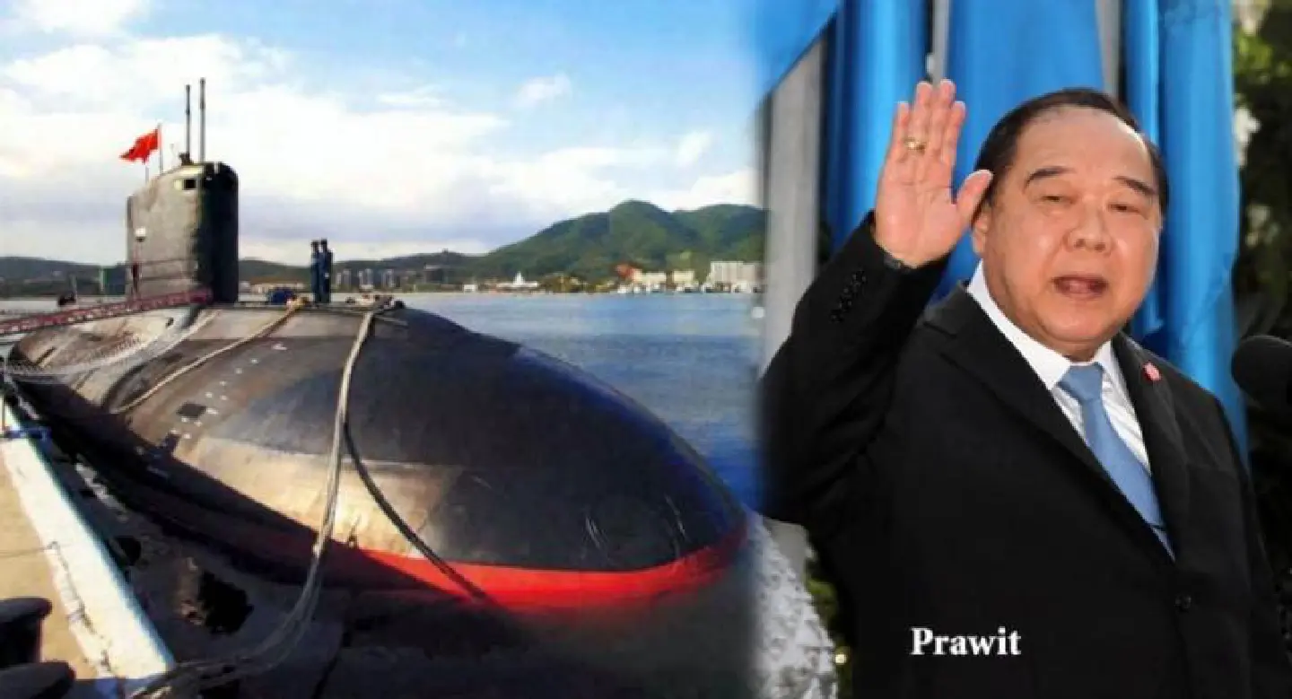 Cabinet approves purchase of Bt13.5-bn submarine from China