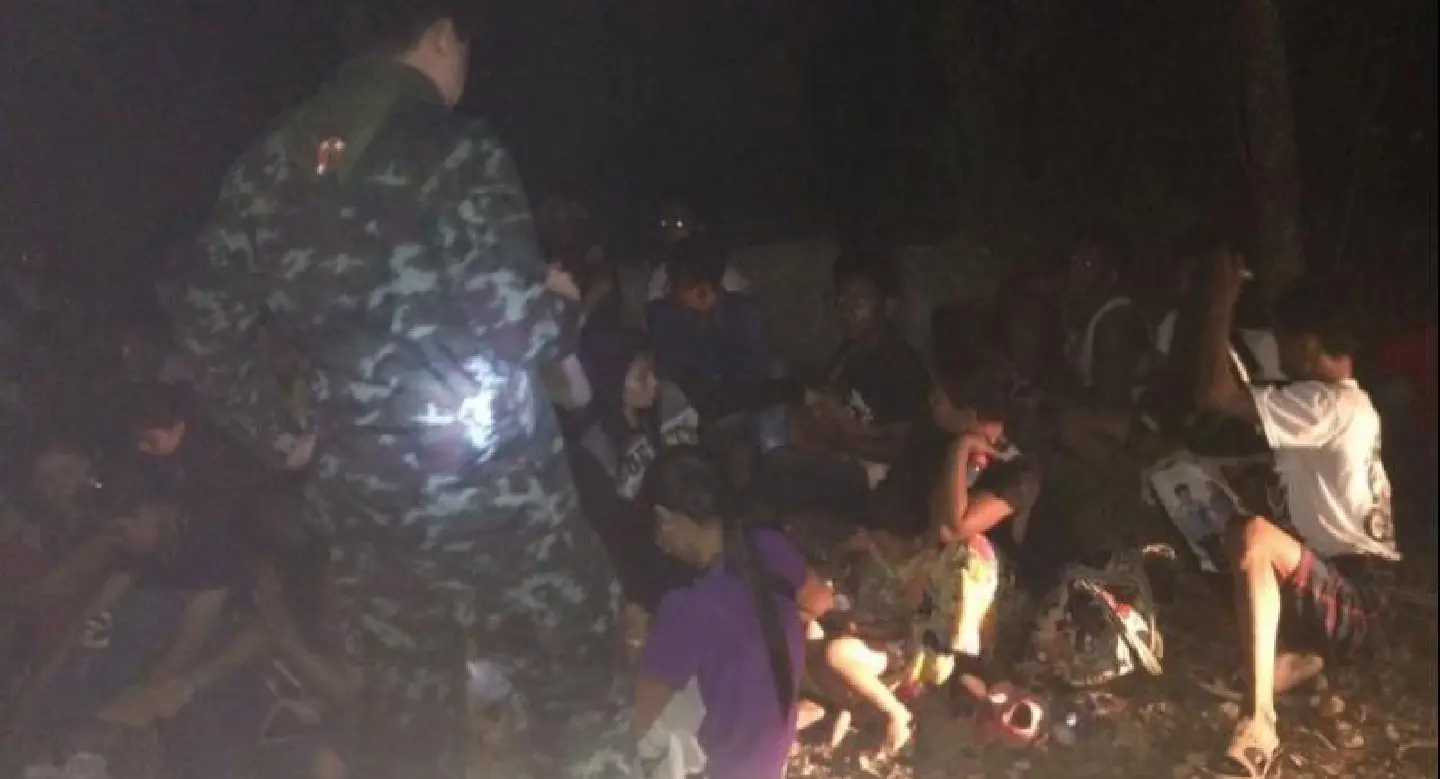 Myanmar nationals arrested trying to sneak across the border Myanmar nationals arrested trying to sneak across the border