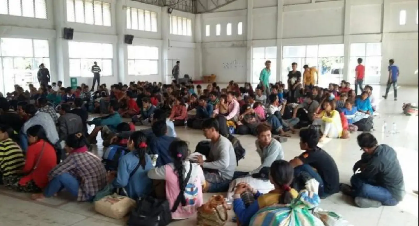 About 500 Cambodians detained for illegal entry in Sa Kaew About 500 Cambodians detained for illegal entry in Sa Kaew