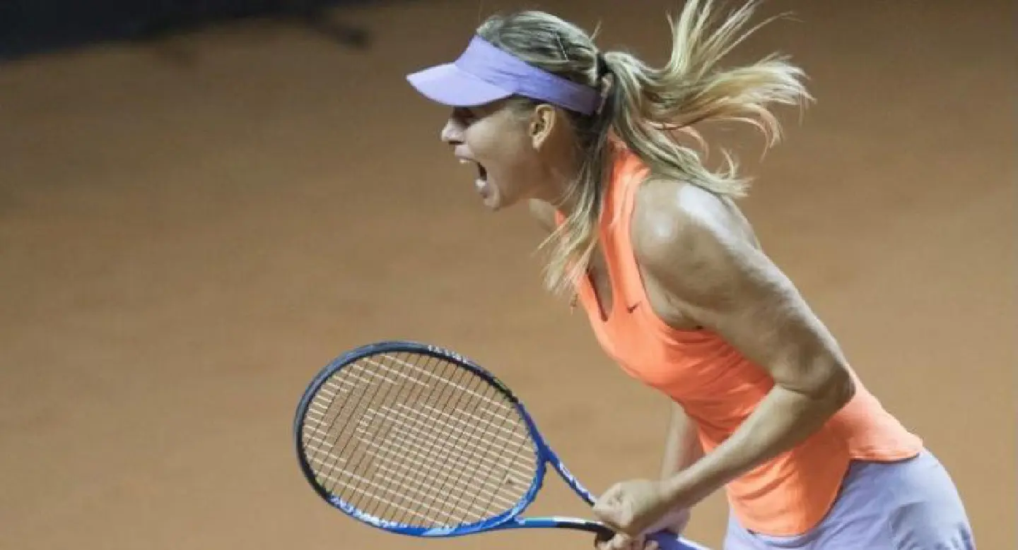 'Best feeling in world' as Sharapova wins on return 'Best feeling in world' as Sharapova wins on return