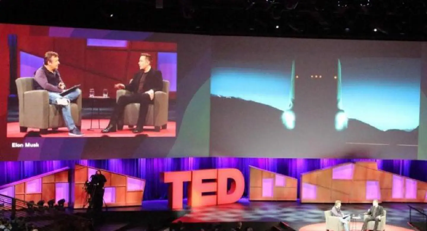 Elon Musk teases future plans at TED talk Elon Musk teases future plans at TED talk