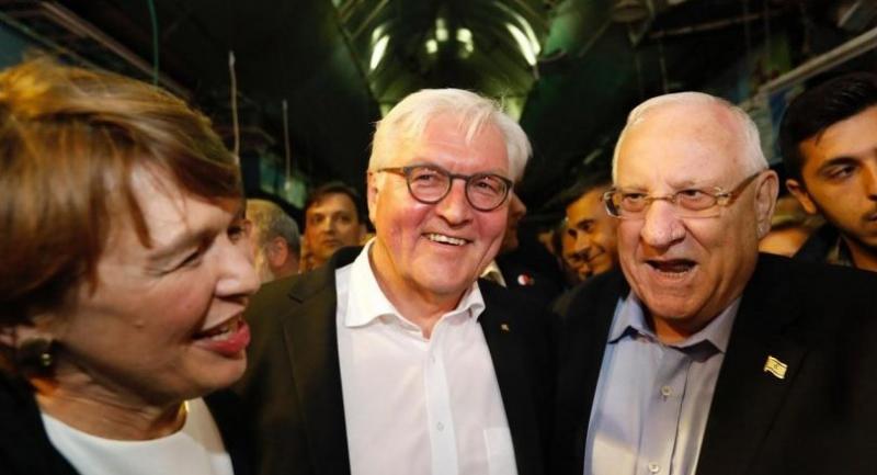 German president visits Israel in wake of diplomatic spat