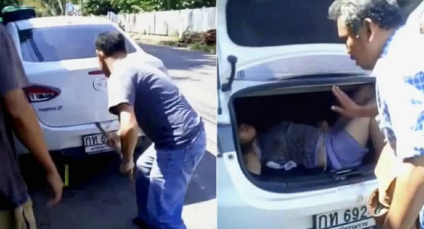 Man stabs ex-wife and locks her in trunk of car Man stabs ex-wife and locks her in trunk of car