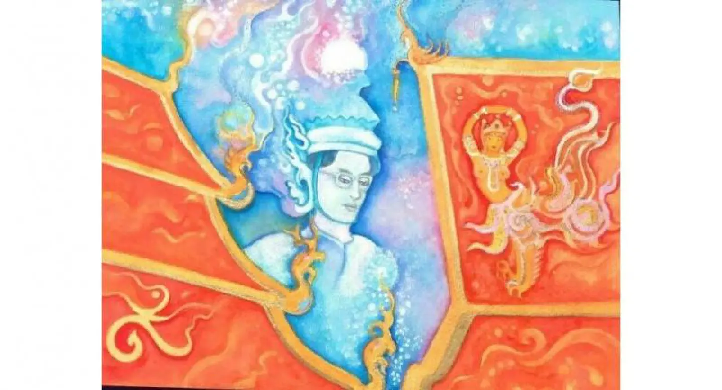 A tribute in painting A tribute in painting