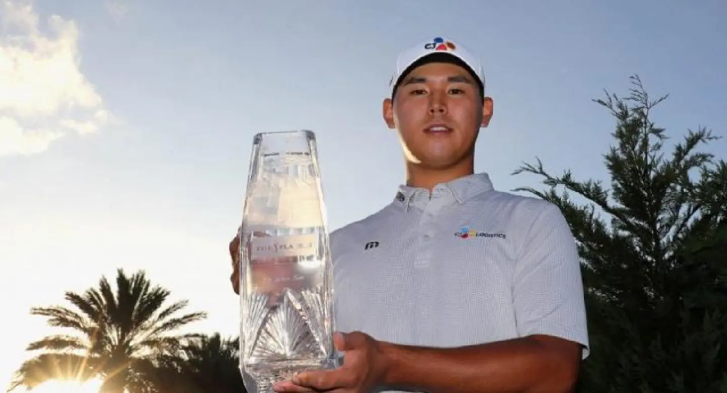 South Korean rising star Kim wins Players title South Korean rising star Kim wins Players title