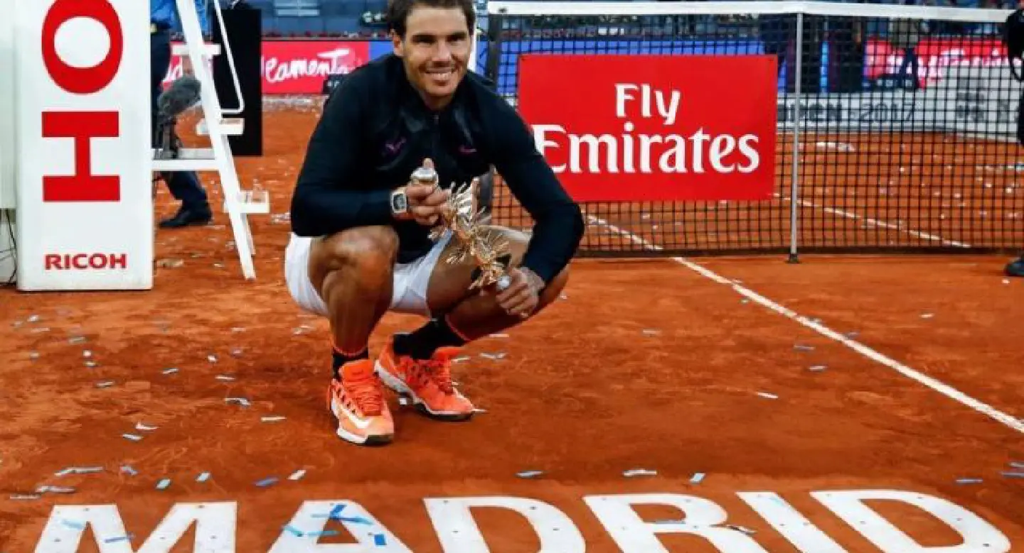 Nadal edges out Thiem for fifth Madrid Masters Nadal edges out Thiem for fifth Madrid Masters