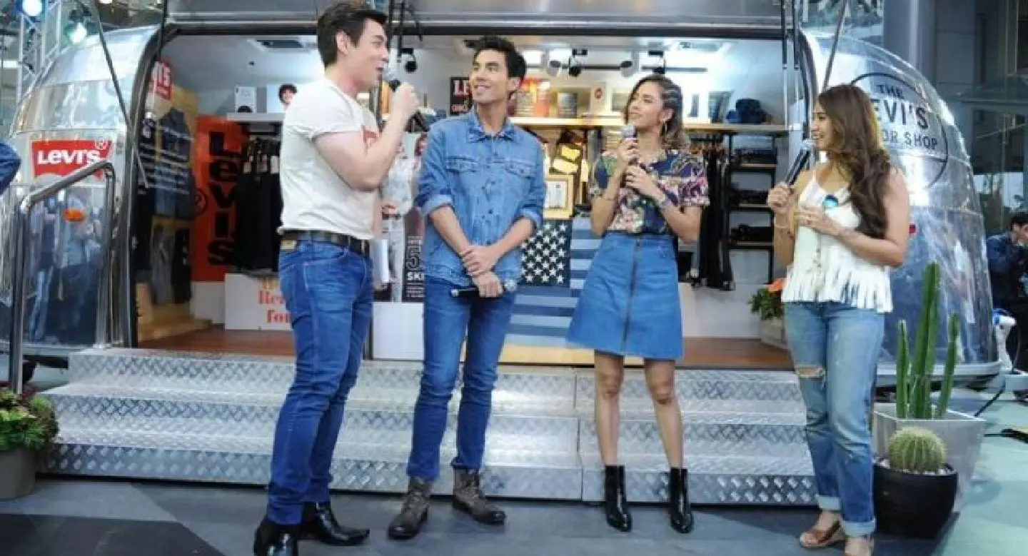 Denim on the march Denim on the march