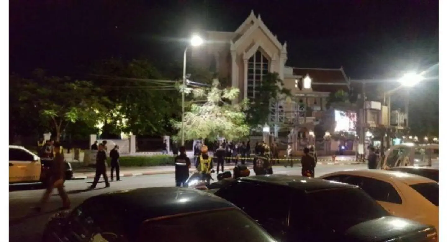 Two women injured in explosion in front of National Theatre Two women injured in explosion in front of National Theatre