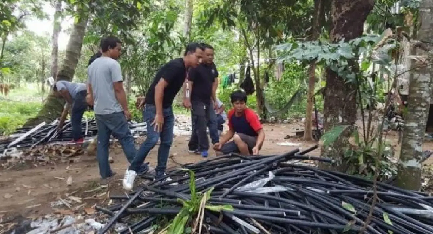 Three minors among gang of nine arrested for cable thefts in Phuket