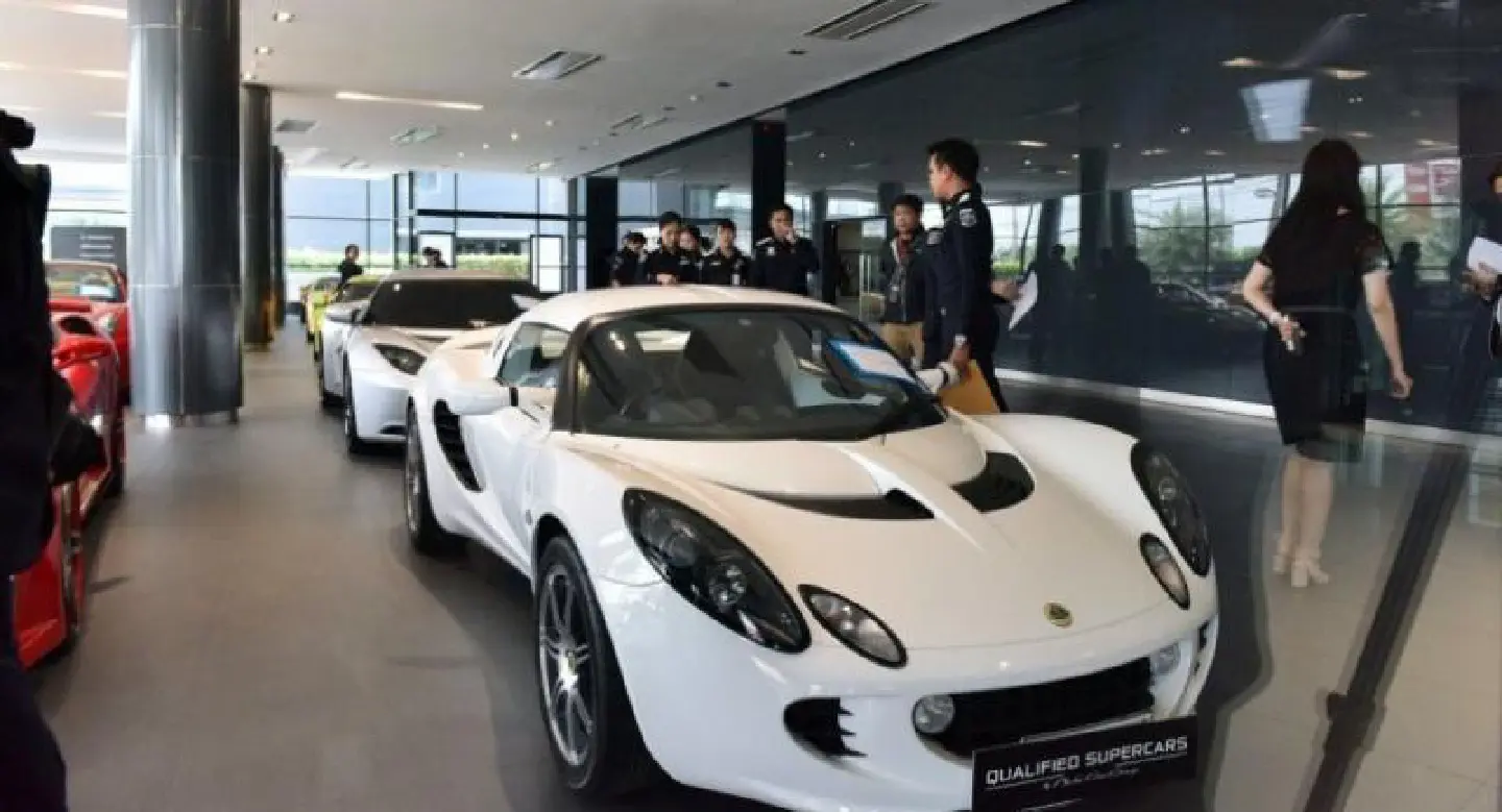 60 supercars seized in tax evasion probe 60 supercars seized in tax evasion probe