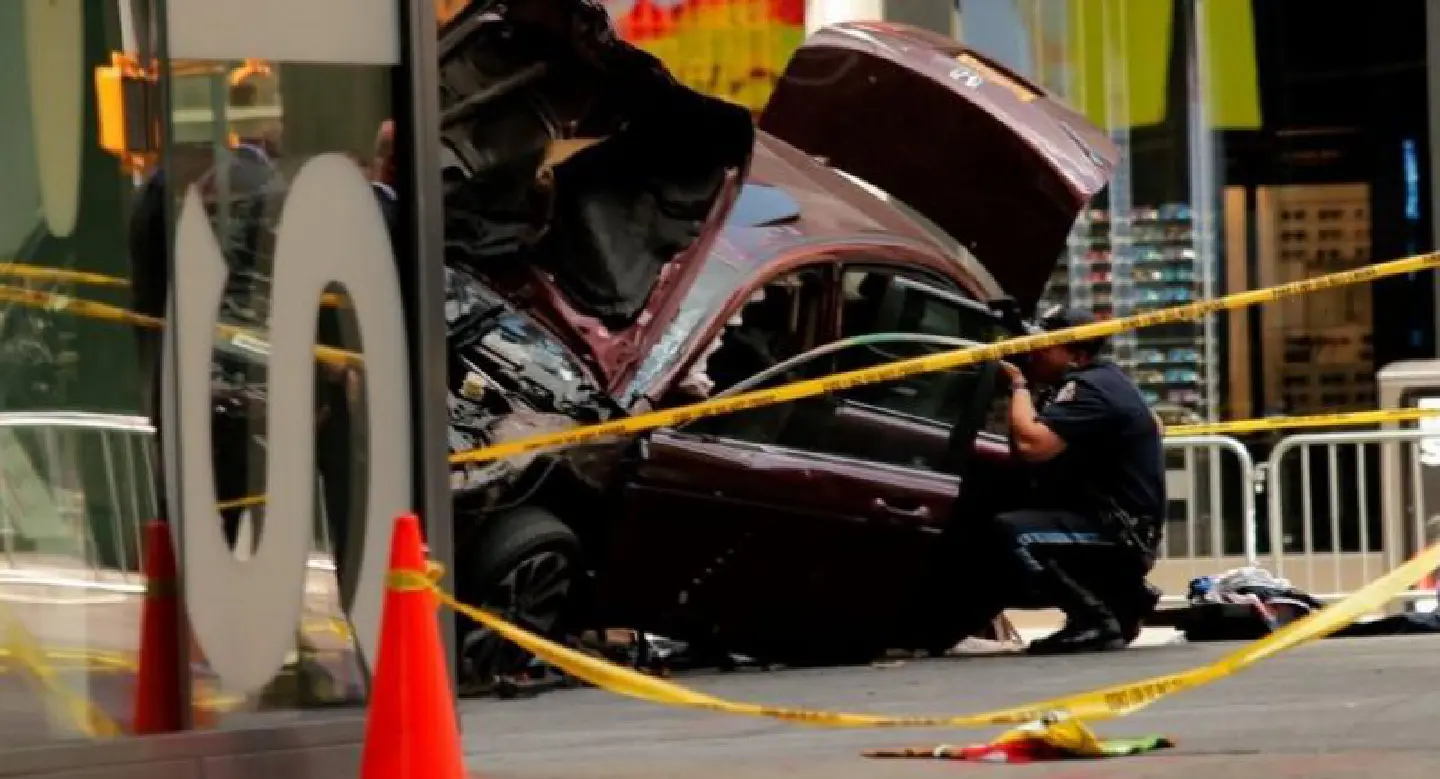 US veteran charged over deadly Times Square crash US veteran charged over deadly Times Square crash
