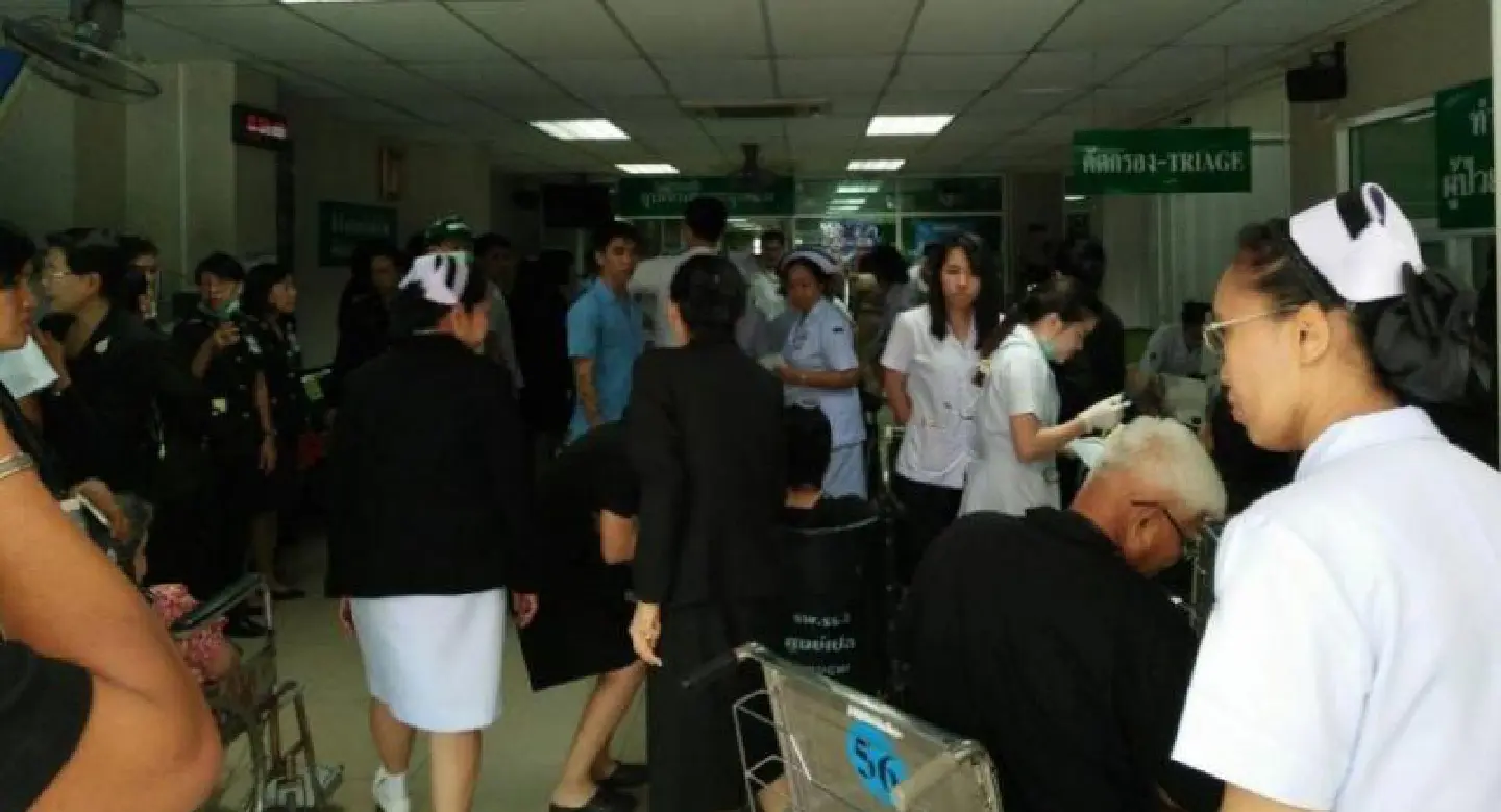 Eight people still being treated for injuries after Bangkok army hospital blast Eight people still being treated for injuries after Bangkok army hospital blast
