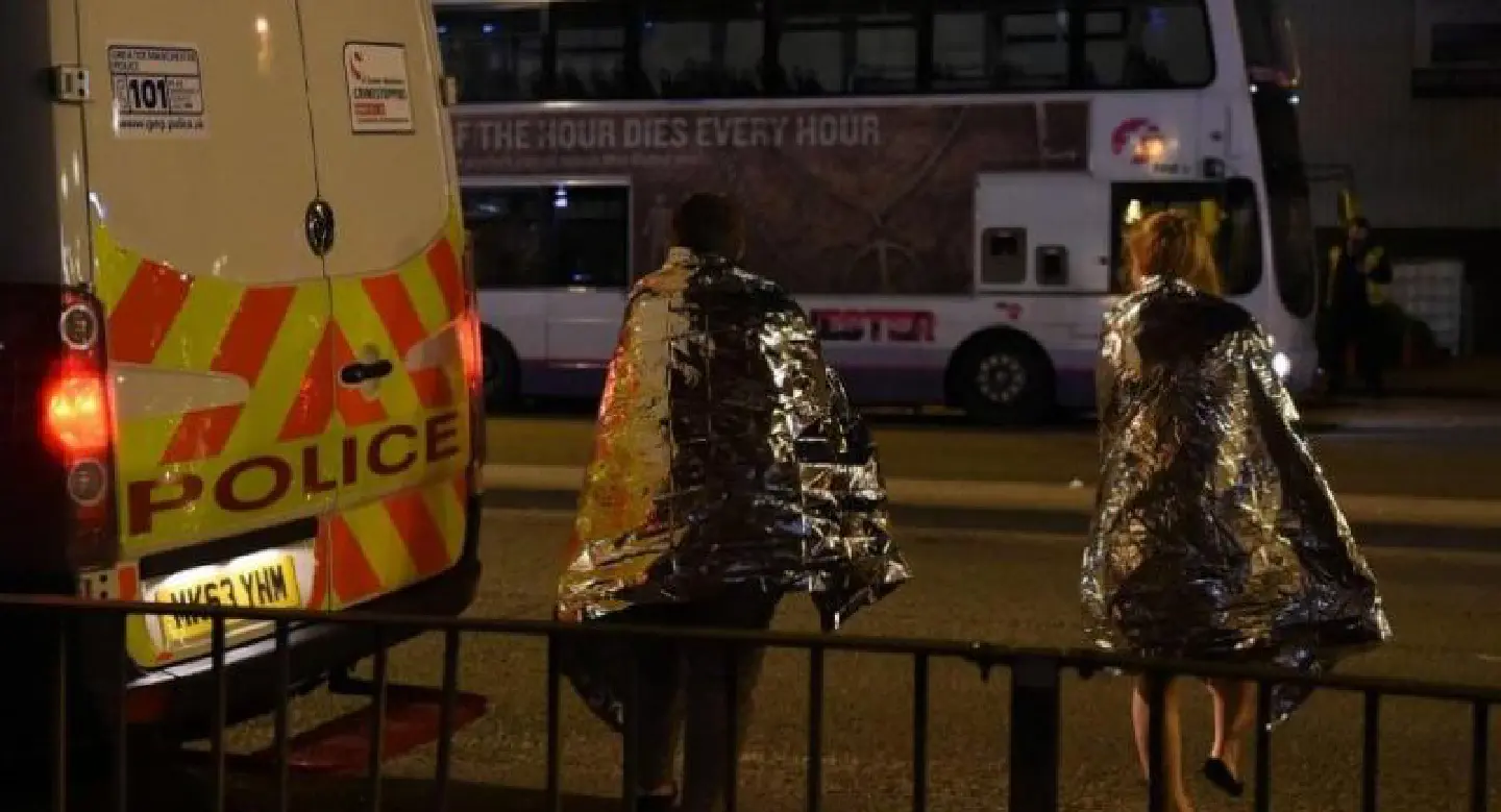 Panic for parents and children at UK pop concert attack Panic for parents and children at UK pop concert attack