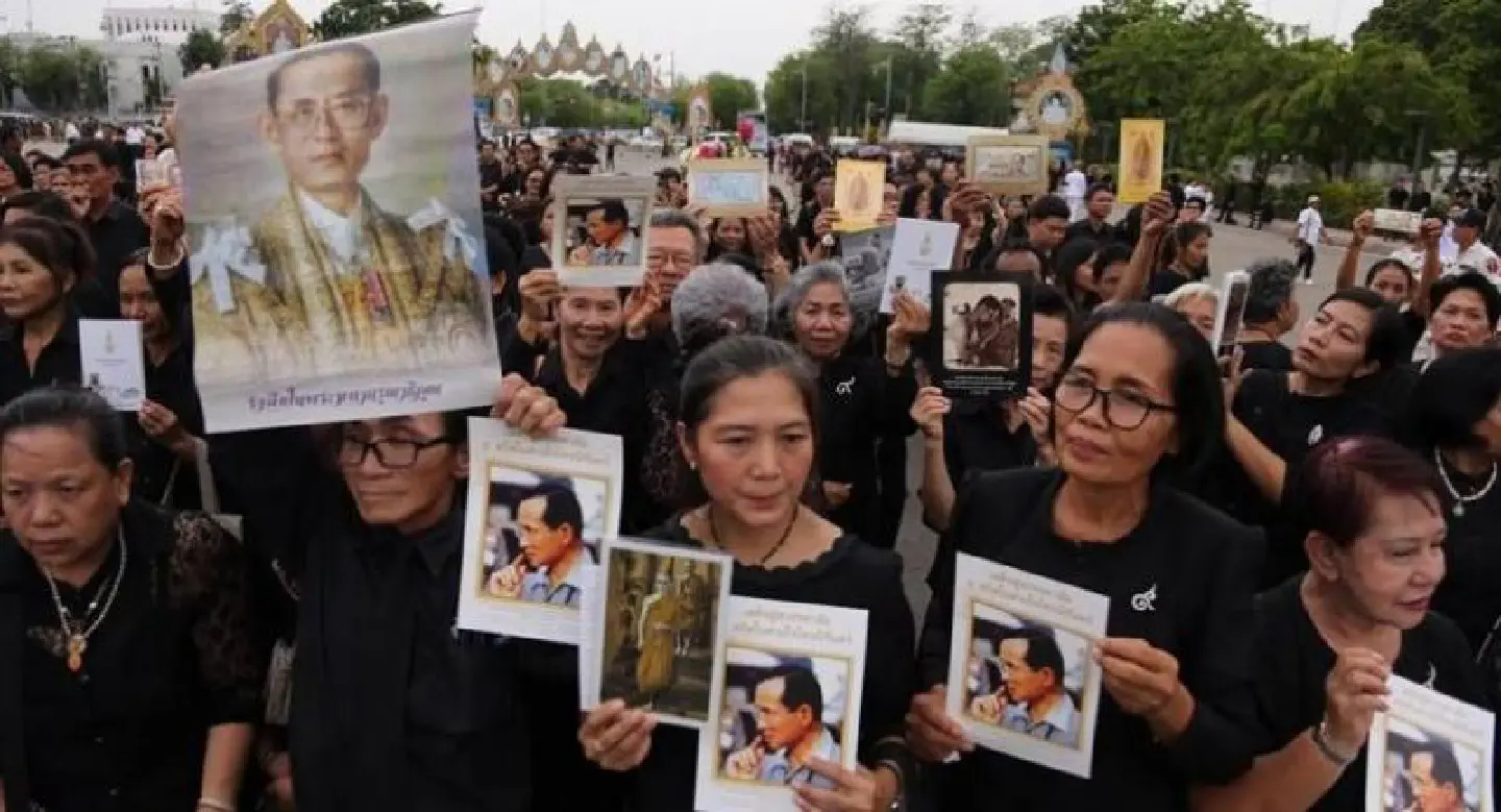 Religious rites for King Rama IX and HM the Queen at Dusit Palace held at Dusit Palace Religious rites for King Rama IX and HM the Queen at Dusit Palace held at Dusit Palace