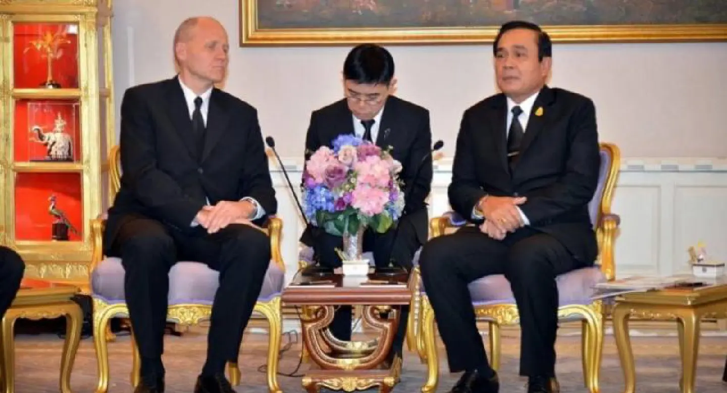 Telenor CEO meets Prayut, reaffirms commitment to Thailand 4.0 Telenor CEO meets Prayut, reaffirms commitment to Thailand 4.0