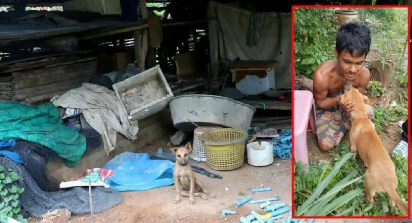 Goodbye kiss spurs concern for dog belonging to Myanmar drug suspect Goodbye kiss spurs concern for dog belonging to Myanmar drug suspect