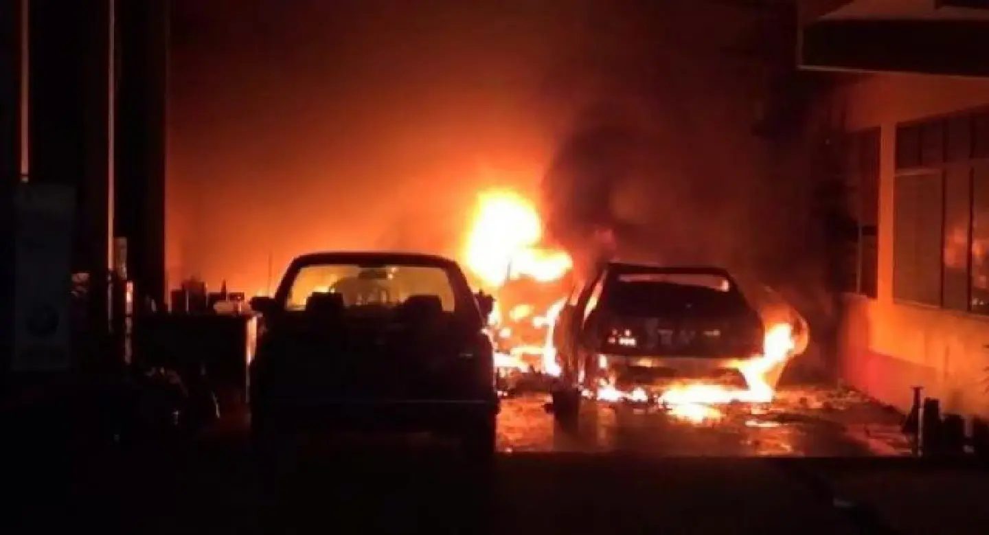 Fire breaks out at Rayong business Fire breaks out at Rayong business