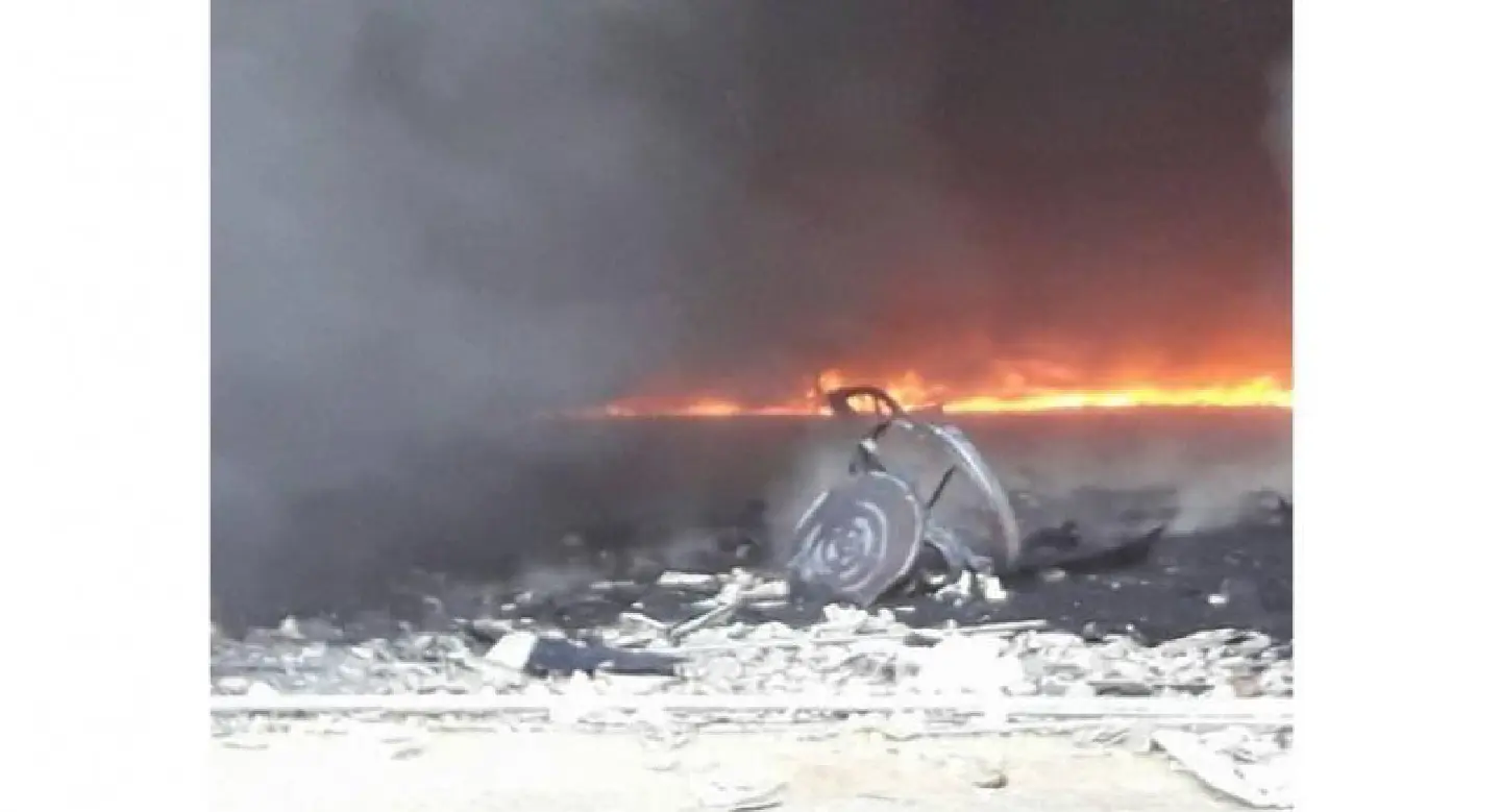 Fire destroys warehouse in Nakhon Ratchasima Fire destroys warehouse in Nakhon Ratchasima