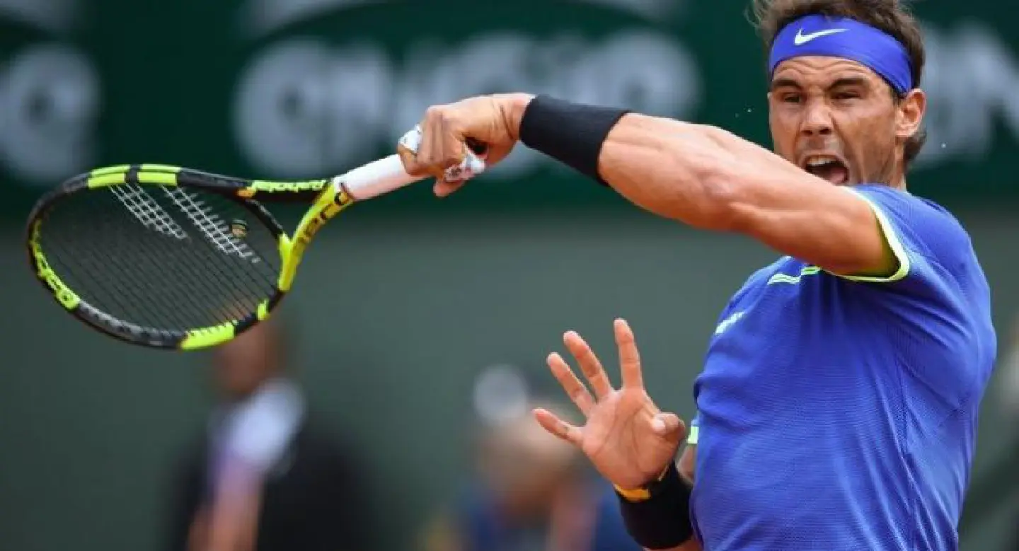 Nadal, Djokovic march on as Muguruza survives Nadal, Djokovic march on as Muguruza survives