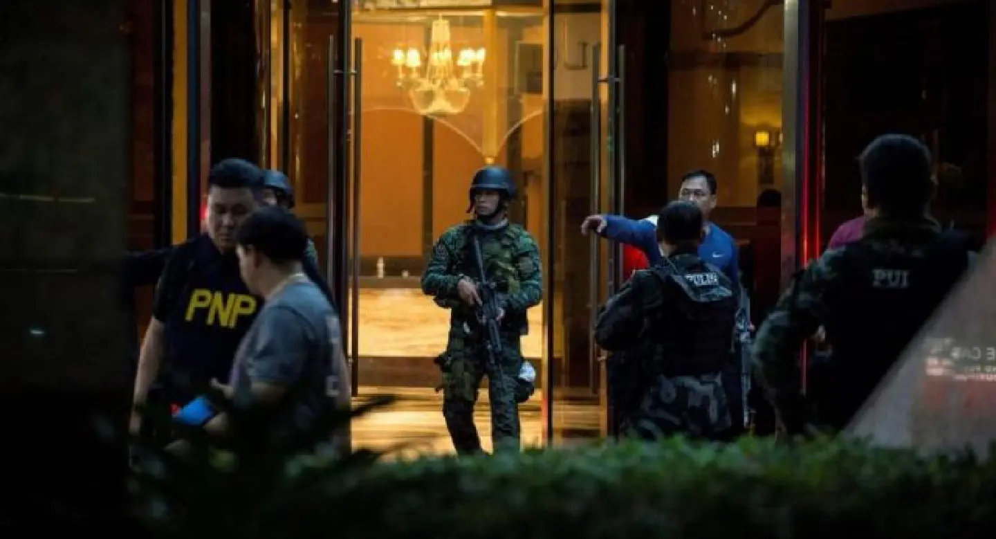 Gunman dead after Philippine casino shooting: police Gunman dead after Philippine casino shooting: police