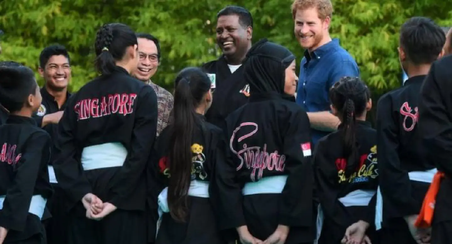Prince Harry starts visit in Singapore Prince Harry starts visit in Singapore