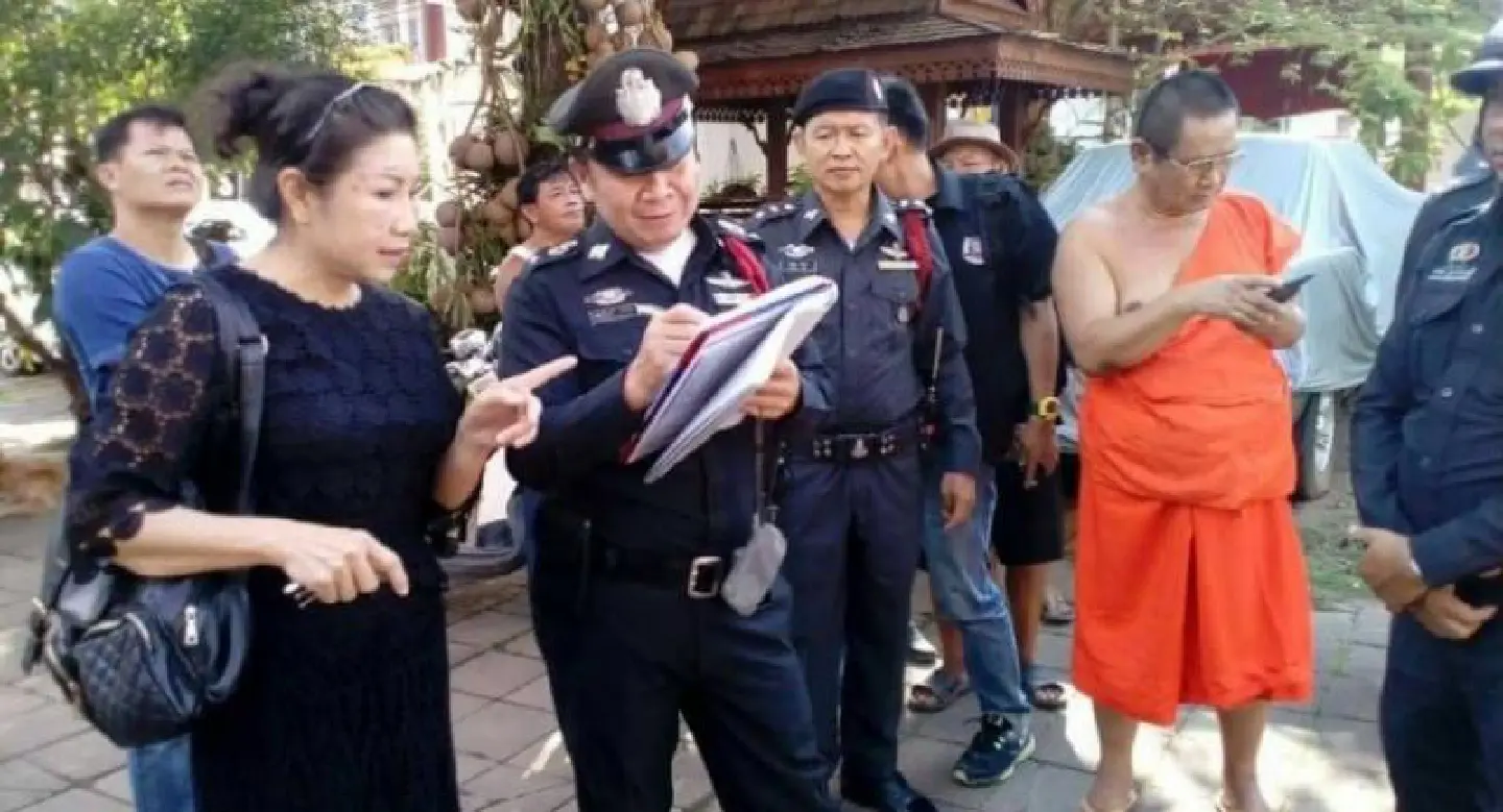 Monk dies after falling from ladder while cleaning temple Monk dies after falling from ladder while cleaning temple