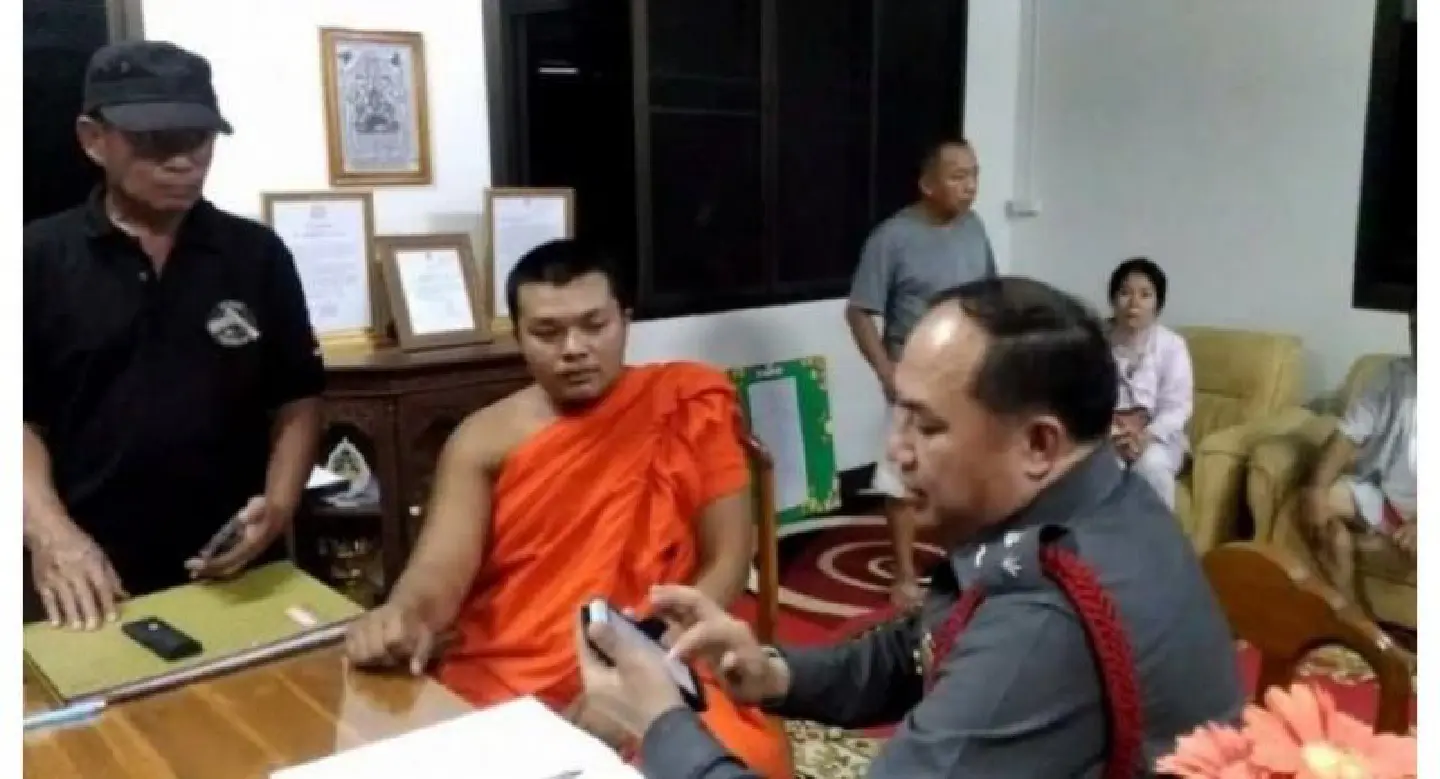 Was bullet a warning for senior Nan monk? Was bullet a warning for senior Nan monk?