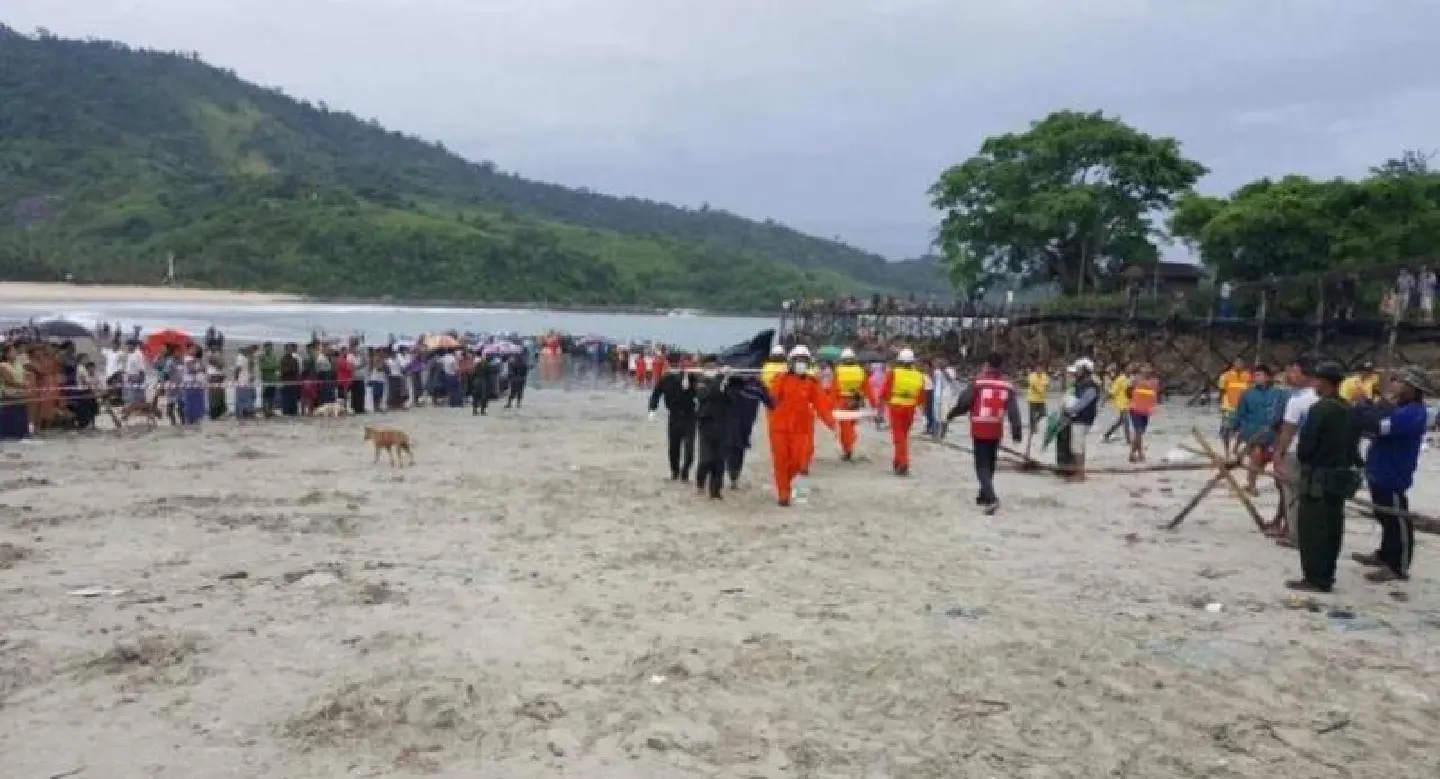 Desperate wait as bodies retrieved from Myanmar plane wreck Desperate wait as bodies retrieved from Myanmar plane wreck
