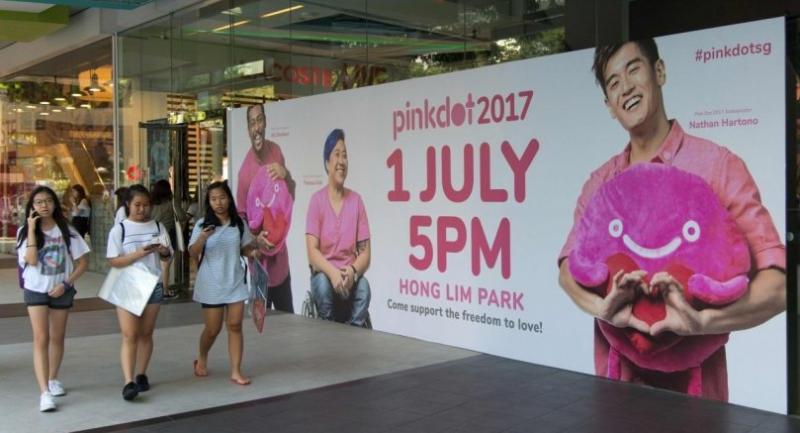 Singapore Mall Asked To Change Gay Pride Rally Ad
