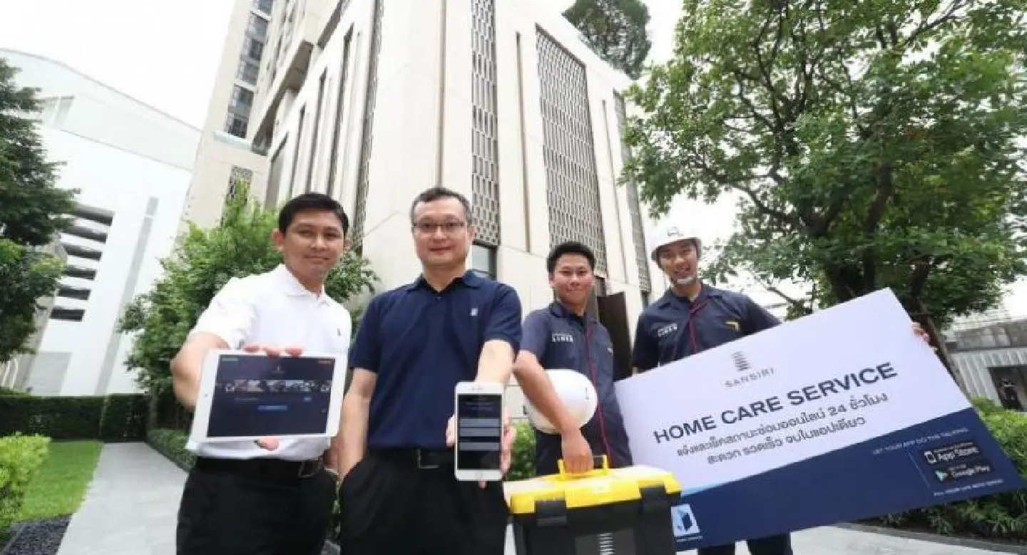  Sansiri increases capabilities of ‘ Home Care Service’ app