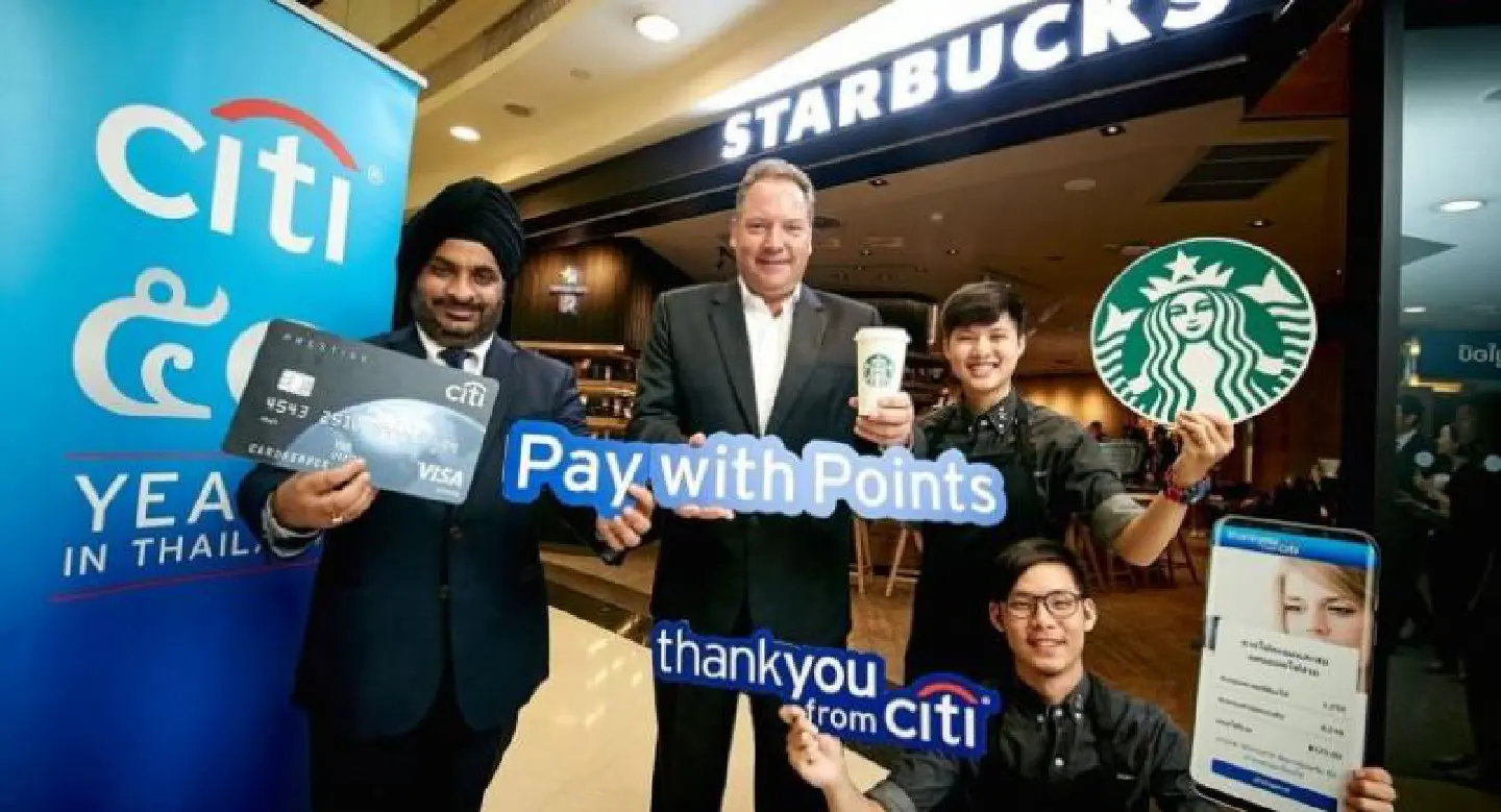 Now you can buy your Starbucks coffee with Citi card points Now you can buy your Starbucks coffee with Citi card points