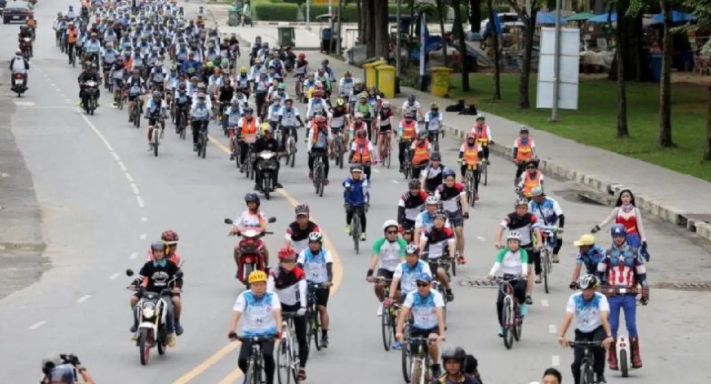 Nation bike ride tours Songkhla seaside Nation bike ride tours Songkhla seaside