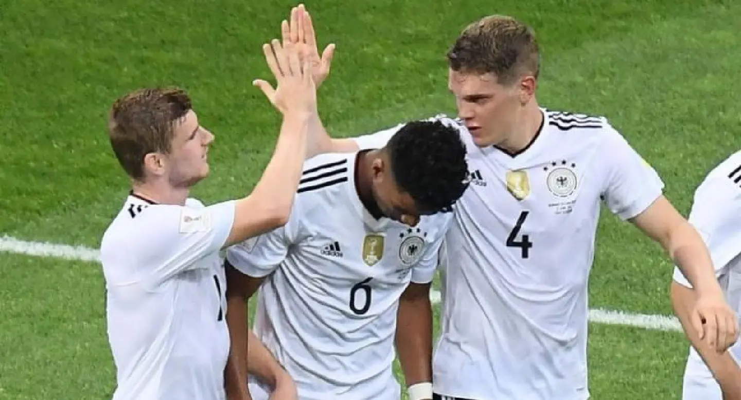 Werner brace fires Germany into semis against Mexico Werner brace fires Germany into semis against Mexico