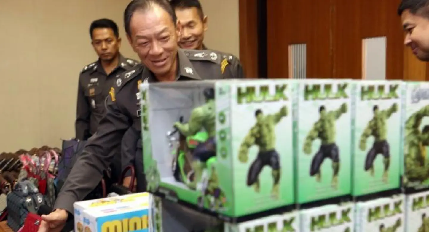 More than 320 people arrested in pirate goods raids
