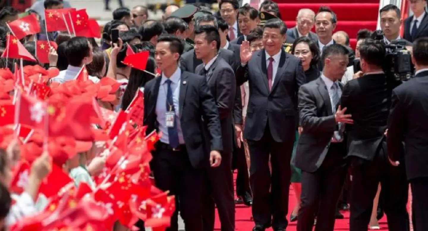 China's president Xi in landmark visit to Hong Kong China's president Xi in landmark visit to Hong Kong